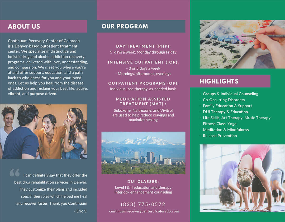 Digital Brochure - Denver Addiction Recovery Center
